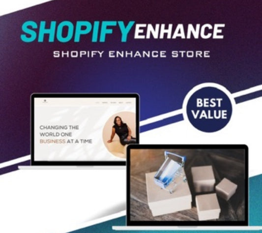 Full Shopify Design & Development ( 10 products sourced) + Merch ( Exclusive to Timeka )